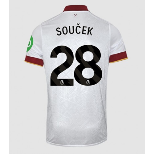 Fotballdrakt Herre West Ham United Tomas Soucek #28 Tredjedrakt 2024-25 Kortermet